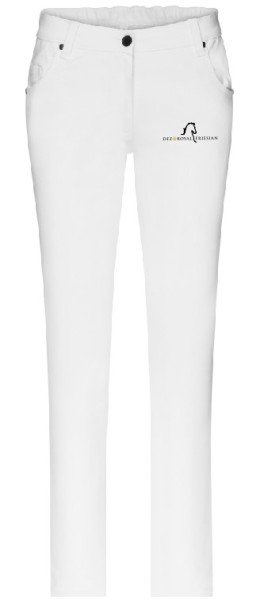 Ladies 5-Pocket-Stretch-Hose mit DFZ-Logo gestickt