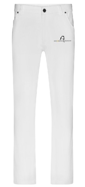 Men's 5-Pocket-Stretch-Hose mit DFZ-Logo gestickt